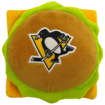 Pittsburgh Penguins- Plush Hamburger Toy